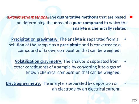 estimation of iron by gravimetric method|Chapter 12 Gravimetric Methods of Analysis .